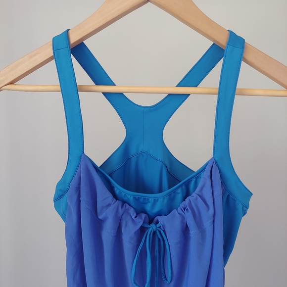 Titika Racerback Tank Top Blue Size XS - Picture 3 of 12